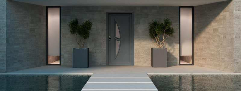 PORTE D’ENTRÉE EN PVC