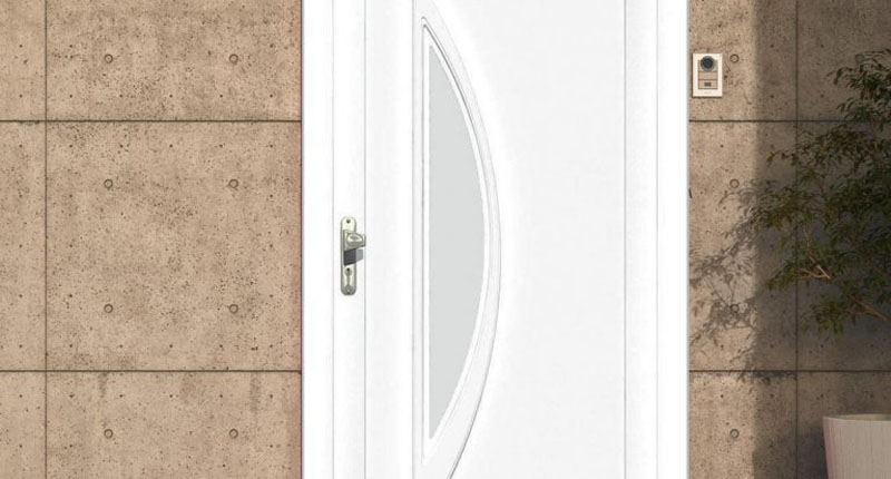 PORTE D’ENTRÉE EN PVC