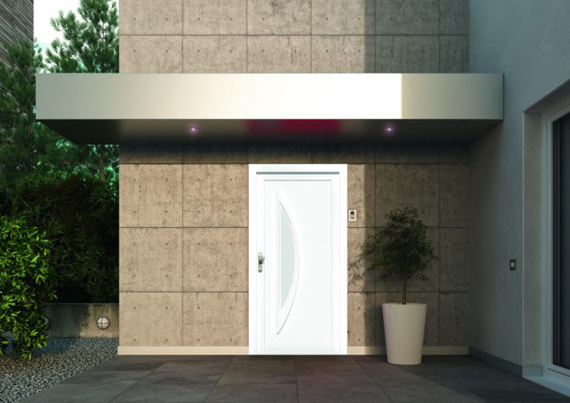 PORTE D’ENTRÉE EN PVC
